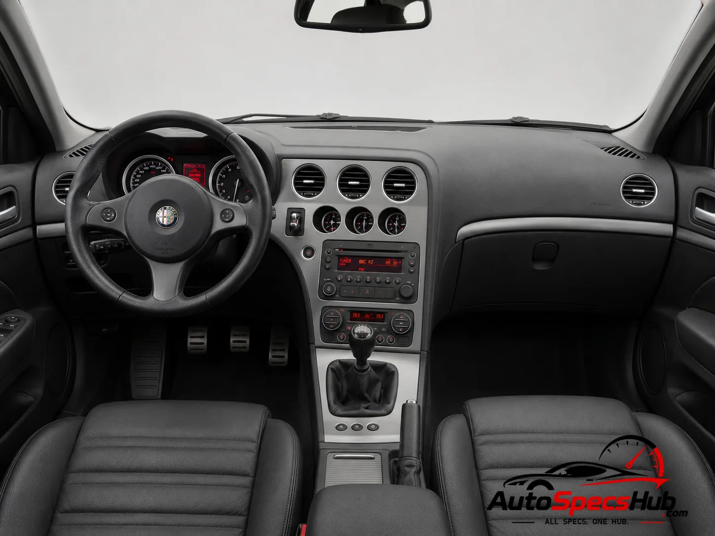2008 Alfa Romeo 159 Sportwagon 2.4 JTDM 20v interior dashboard and front cabin