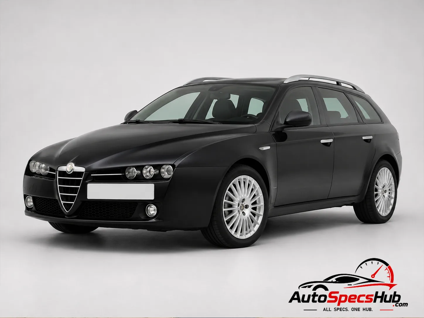 2008 Alfa Romeo 159 Sportwagon 2.4 JTDM 20v Q4 front three-quarter view