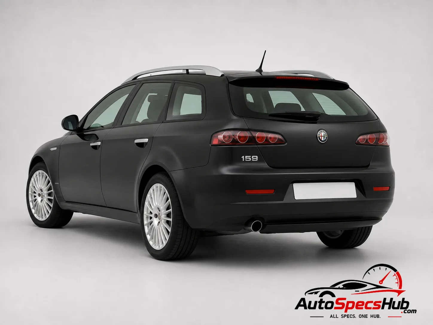 2008 Alfa Romeo 159 Sportwagon 2.4 JTDM 20v Q4 rear three-quarter view