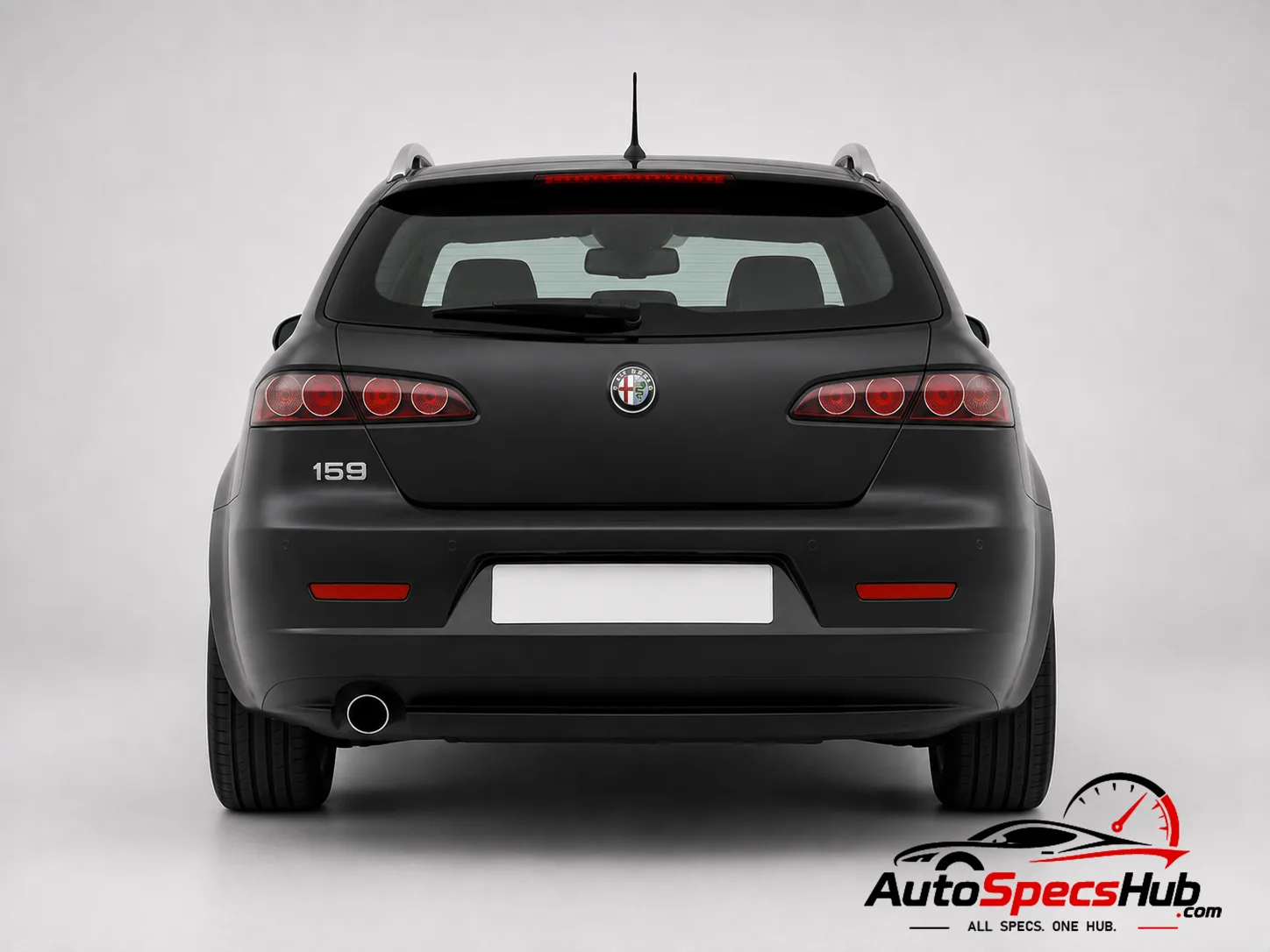 2008 Alfa Romeo 159 Sportwagon 2.4 JTDM 20v Q4 rear view