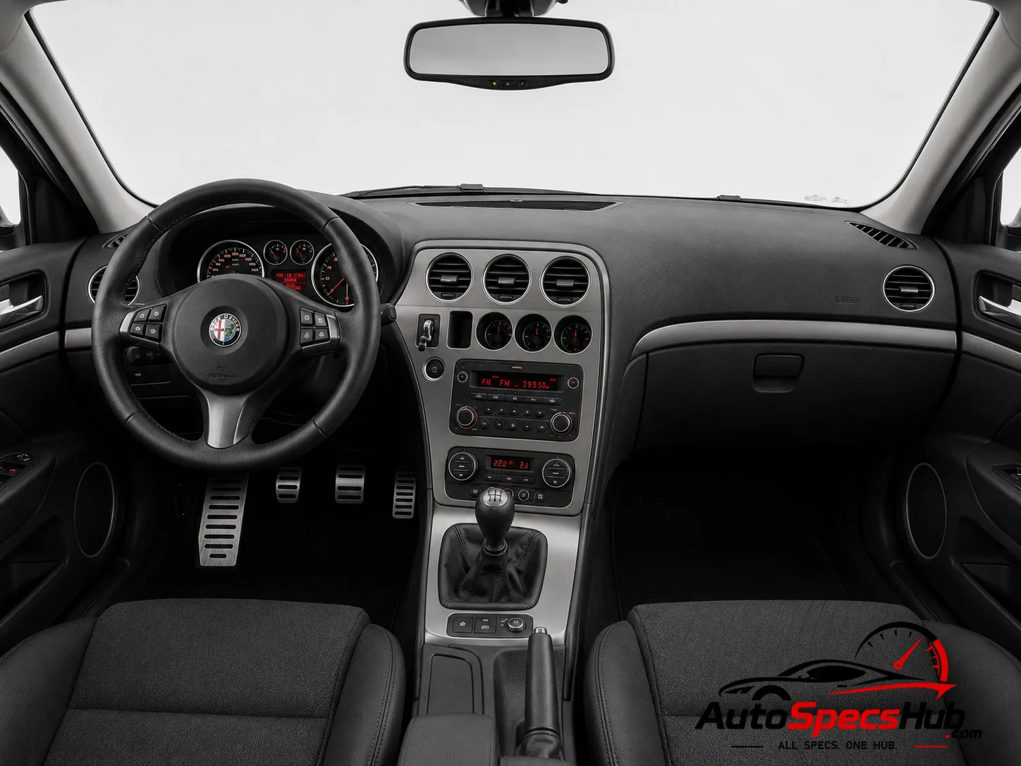2008 Alfa Romeo 159 Sportwagon 2.4 JTDM 20v Q4 interior dashboard and front cabin