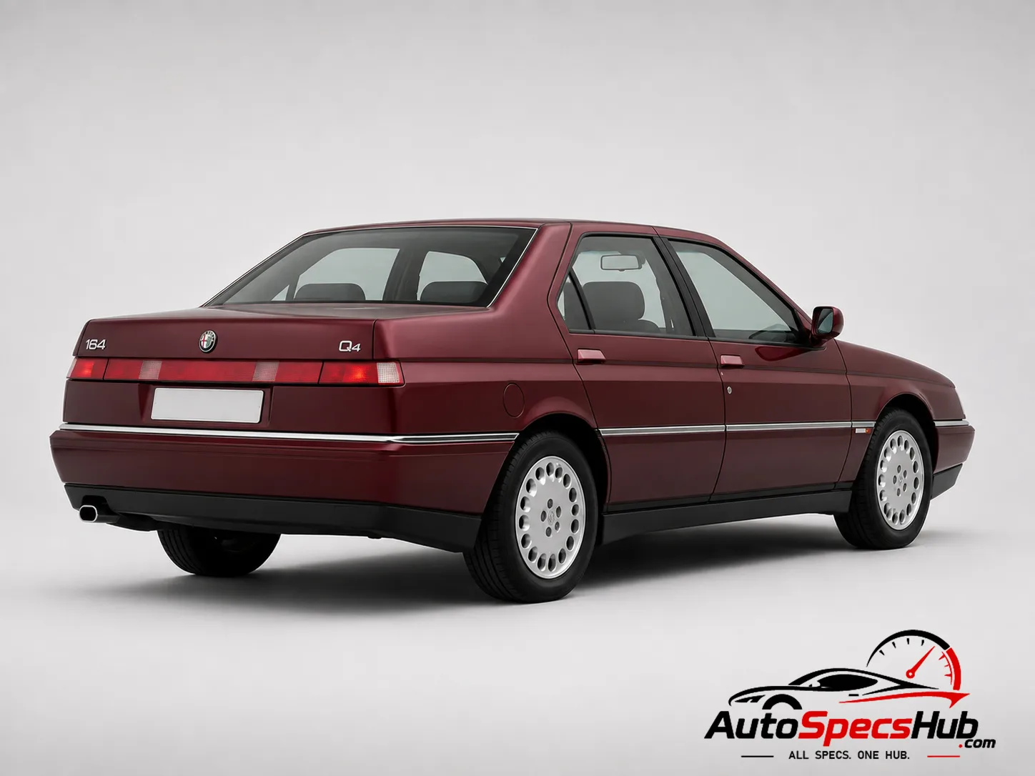 1993 Alfa Romeo 164 Q4 rear three-quarter view