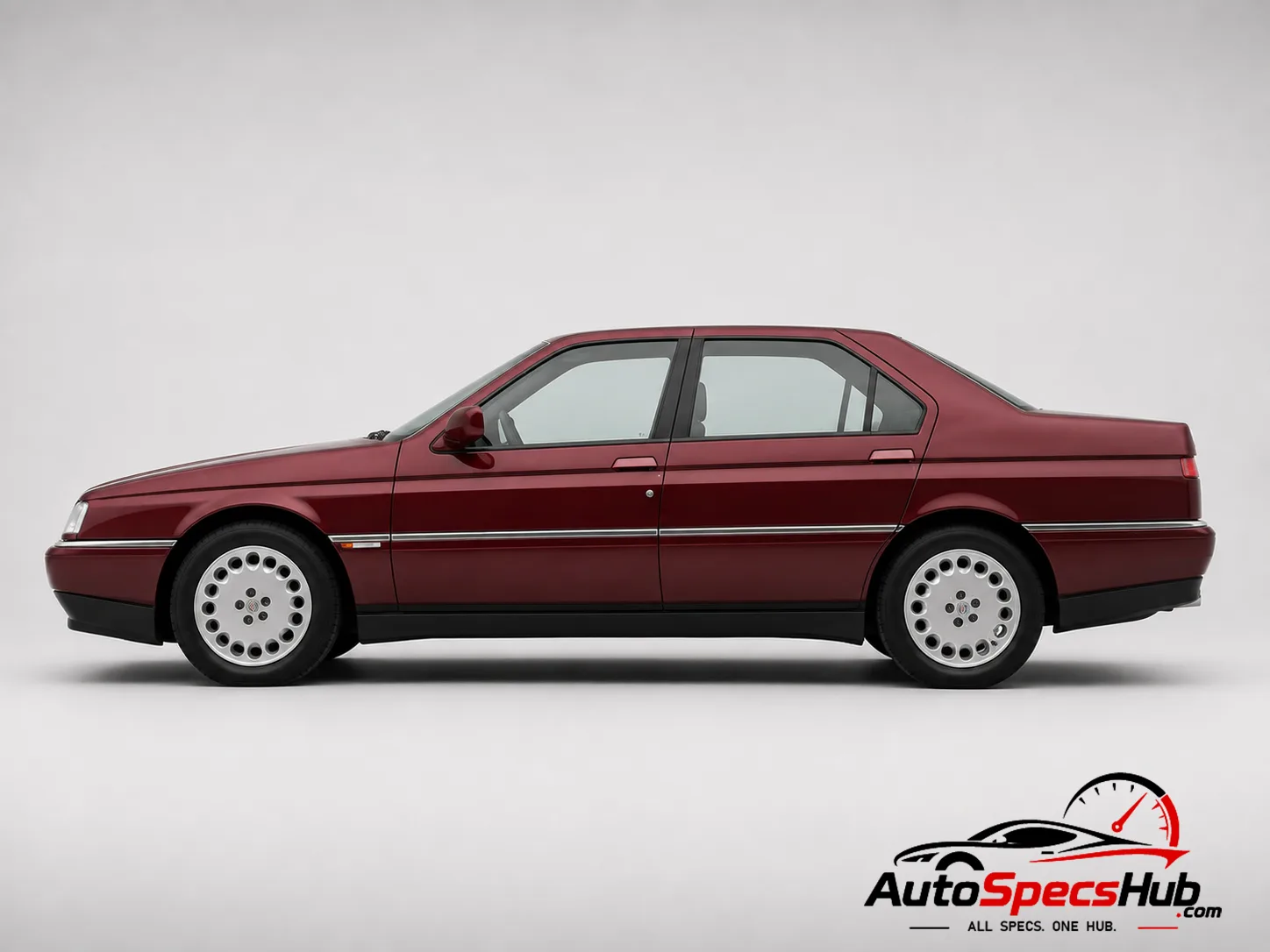 1993 Alfa Romeo 164 Q4 side profile