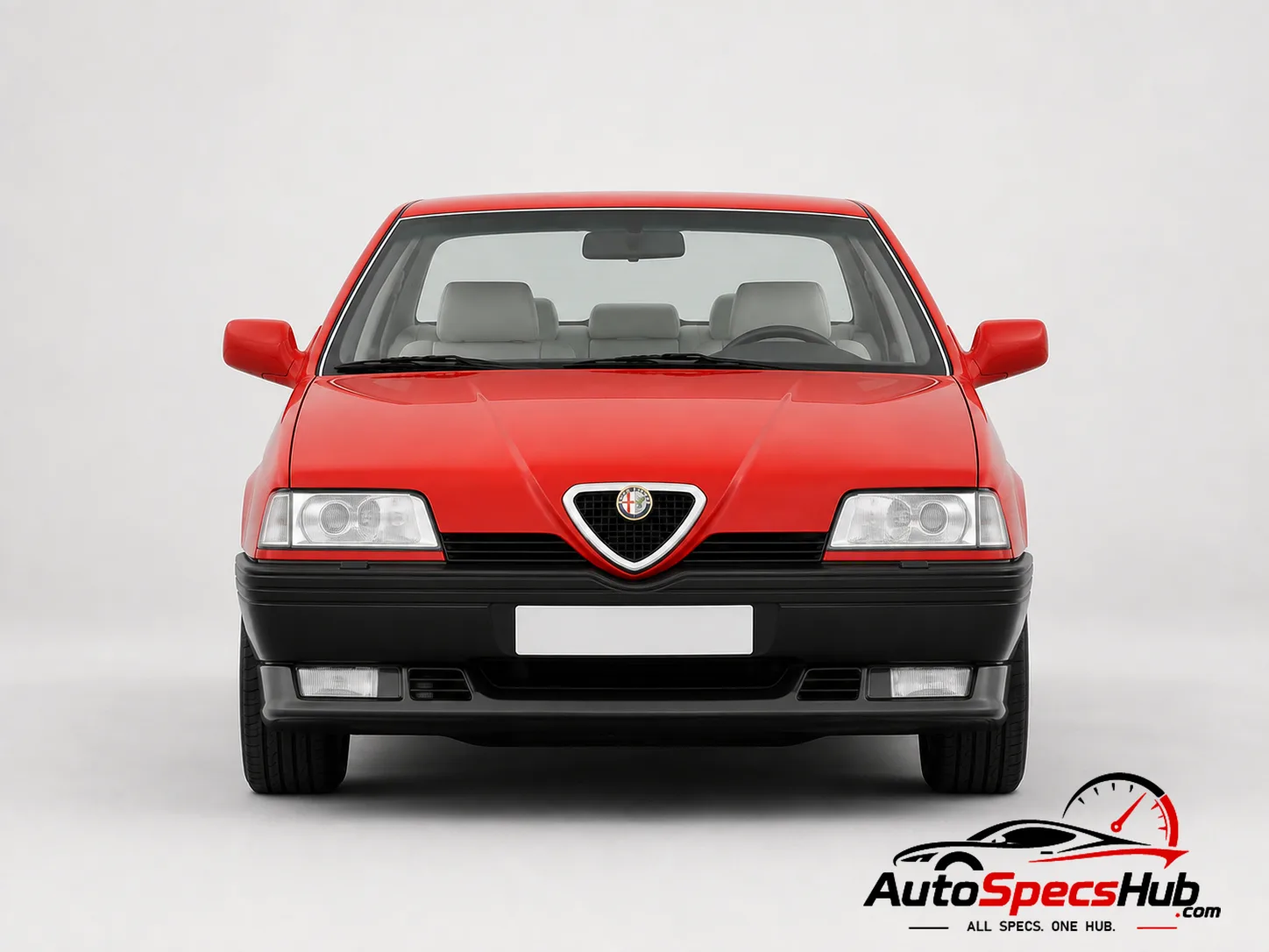 1990 Alfa Romeo 164 3.0 V6 front view