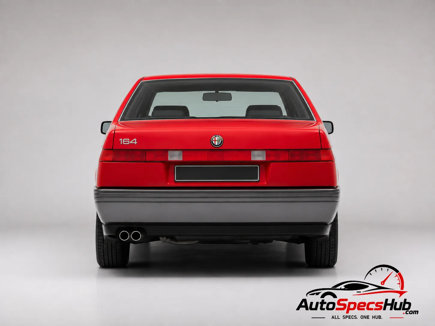 1991 Alfa Romeo 164 2.0i V6 turbo Super rear view