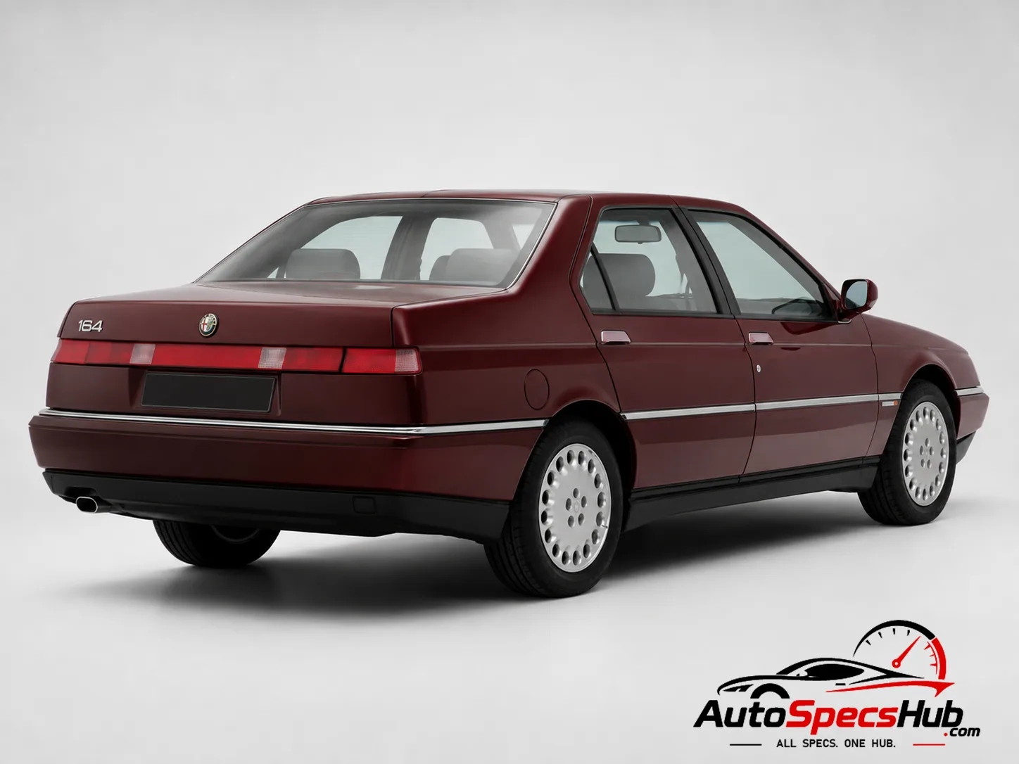 1993 Alfa Romeo 164 2.0i V6 turbo Super rear three-quarter view