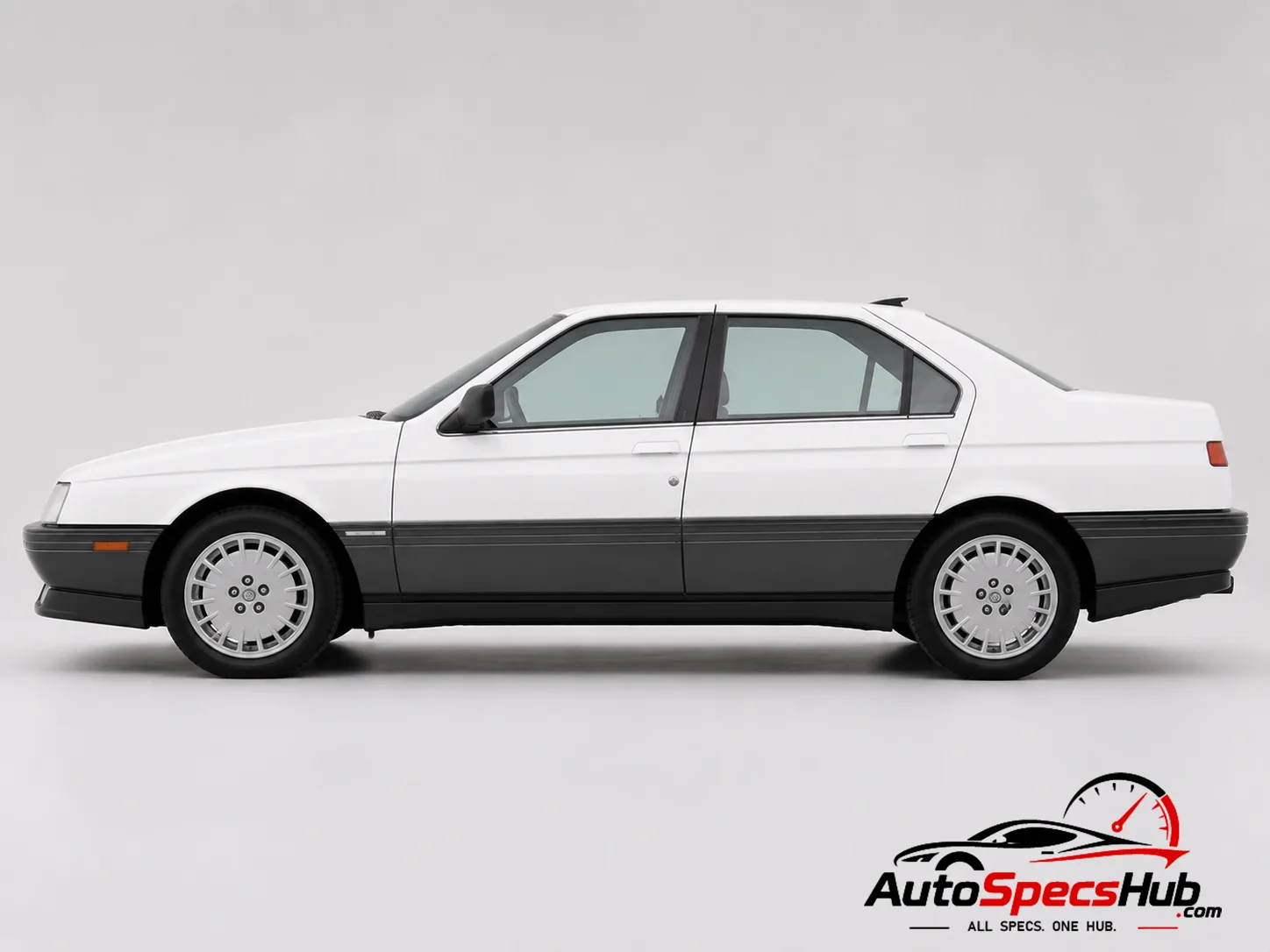 1989 Alfa Romeo 164 Super V6 side profile