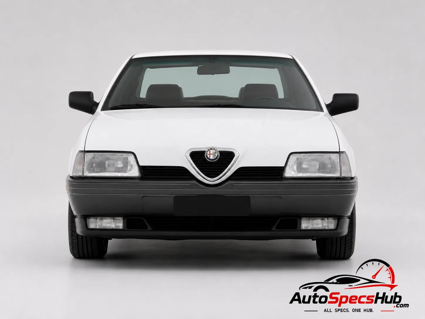 1989 Alfa Romeo 164 Super V6 front view