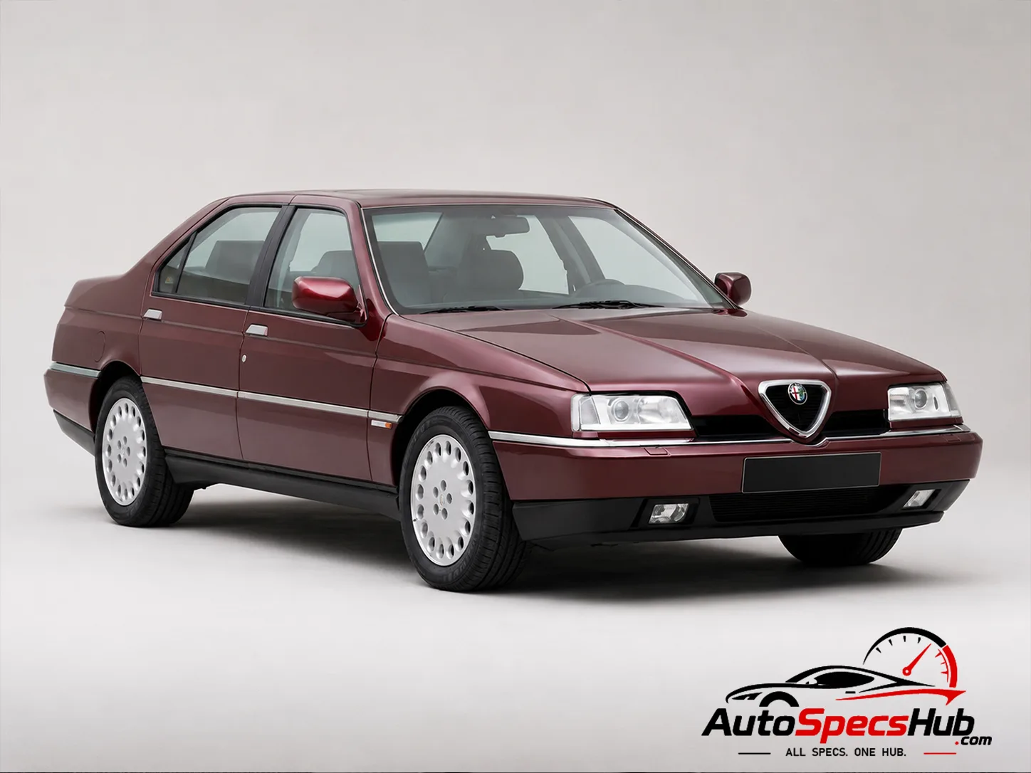 1993 Alfa Romeo 164 Super V6 front three-quarter view
