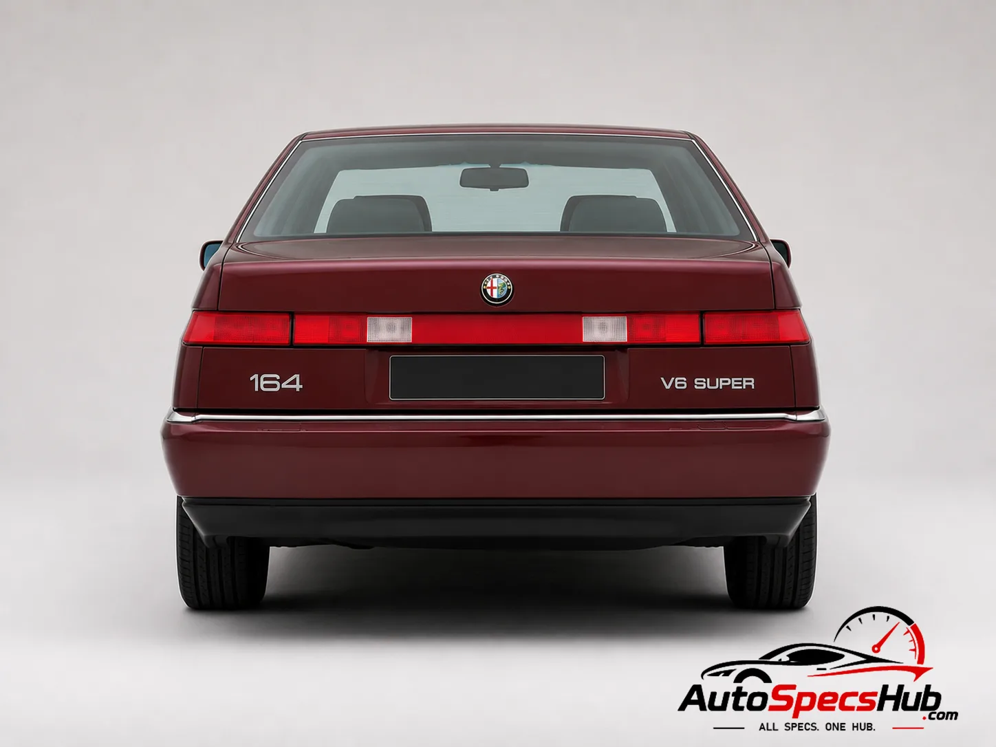 1993 Alfa Romeo 164 Super V6 rear view