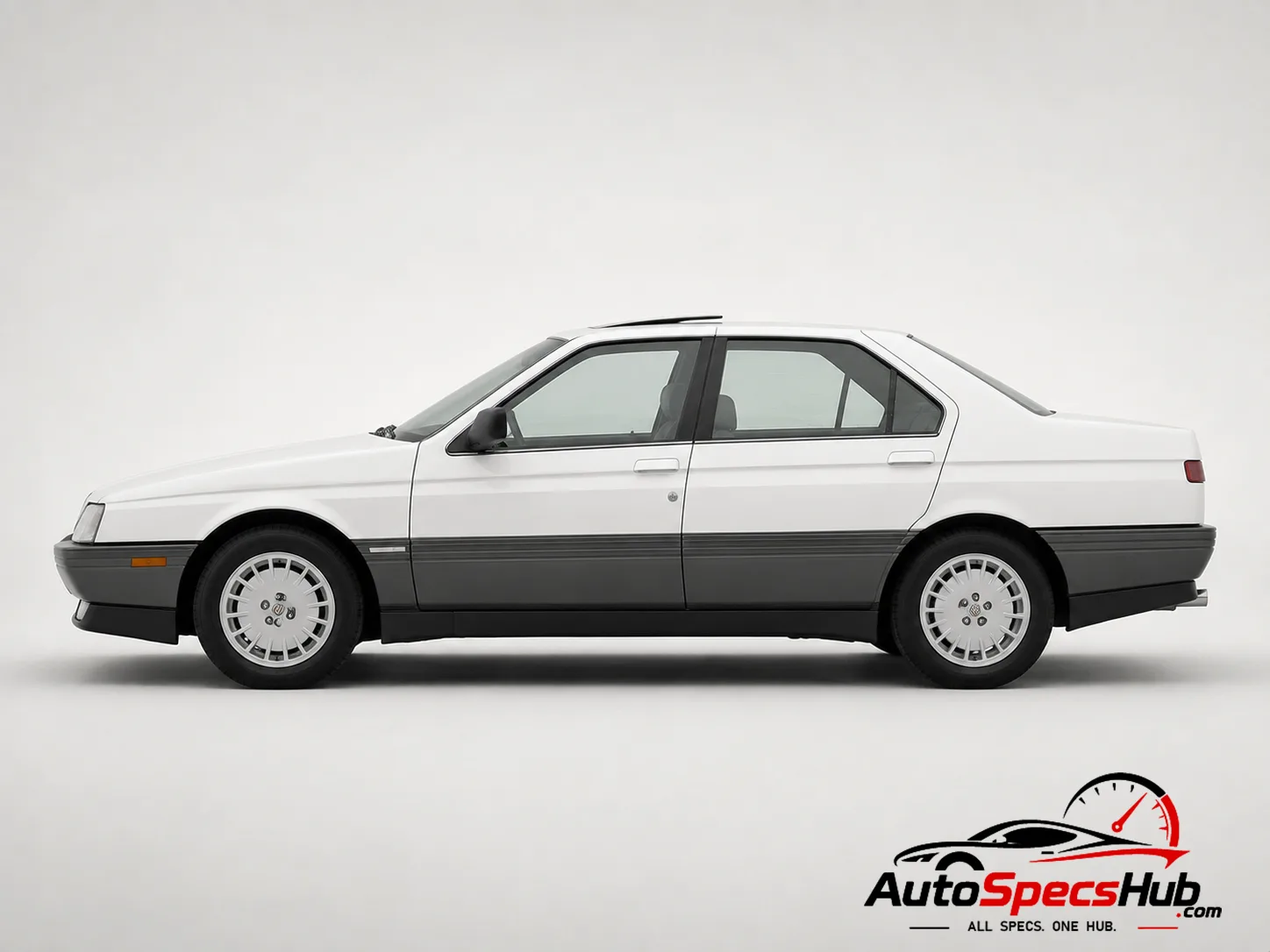1989 Alfa Romeo 164 2.0i turbo side profile