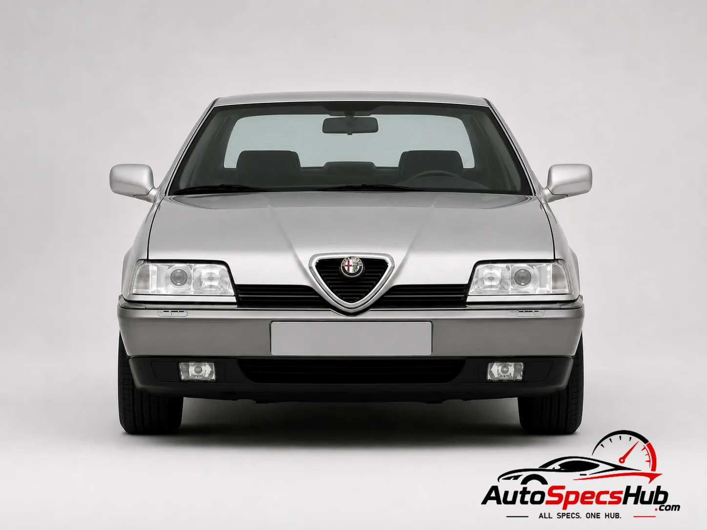 1993 Alfa Romeo 164 Super TD front view