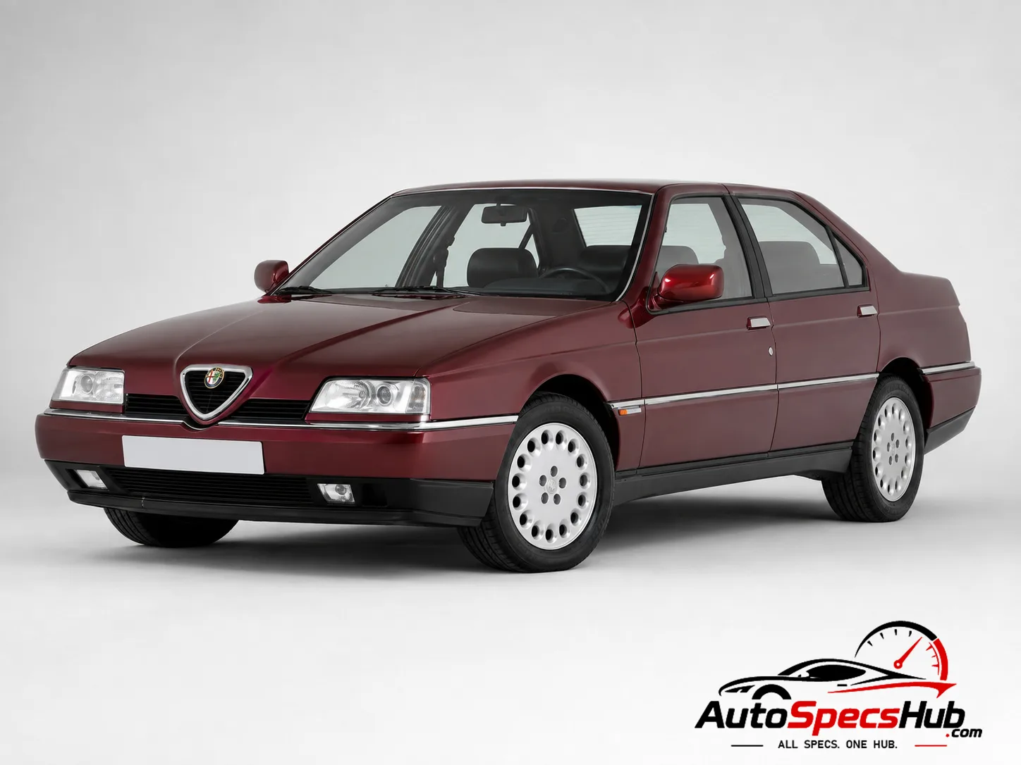 1993 Alfa Romeo 164 Super V6 24v front three-quarter view