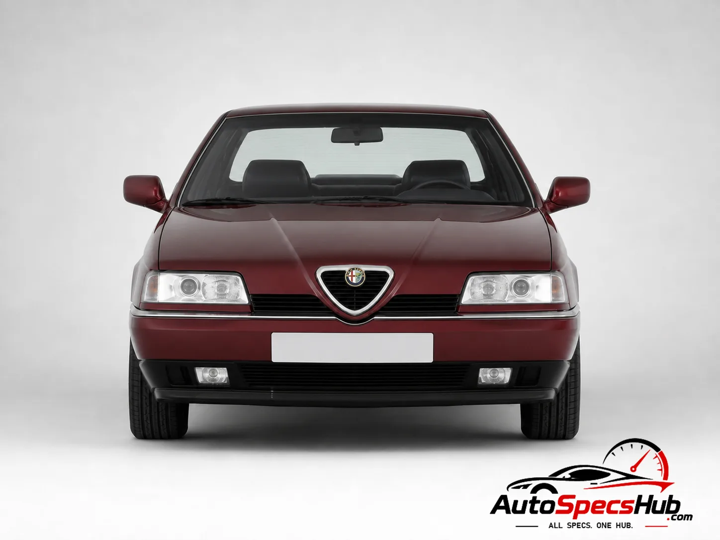 1993 Alfa Romeo 164 Super V6 24v front view