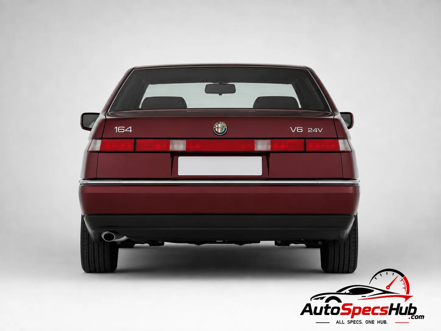 1993 Alfa Romeo 164 Super V6 24v rear view