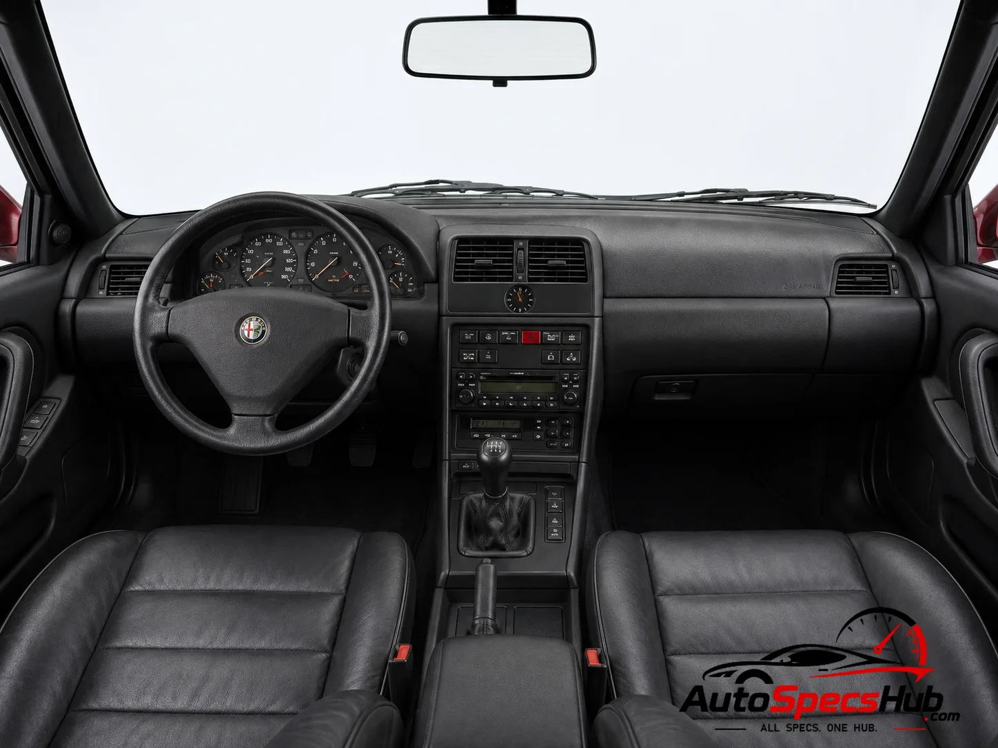 1993 Alfa Romeo 164 Super V6 24v interior dashboard and front cabin