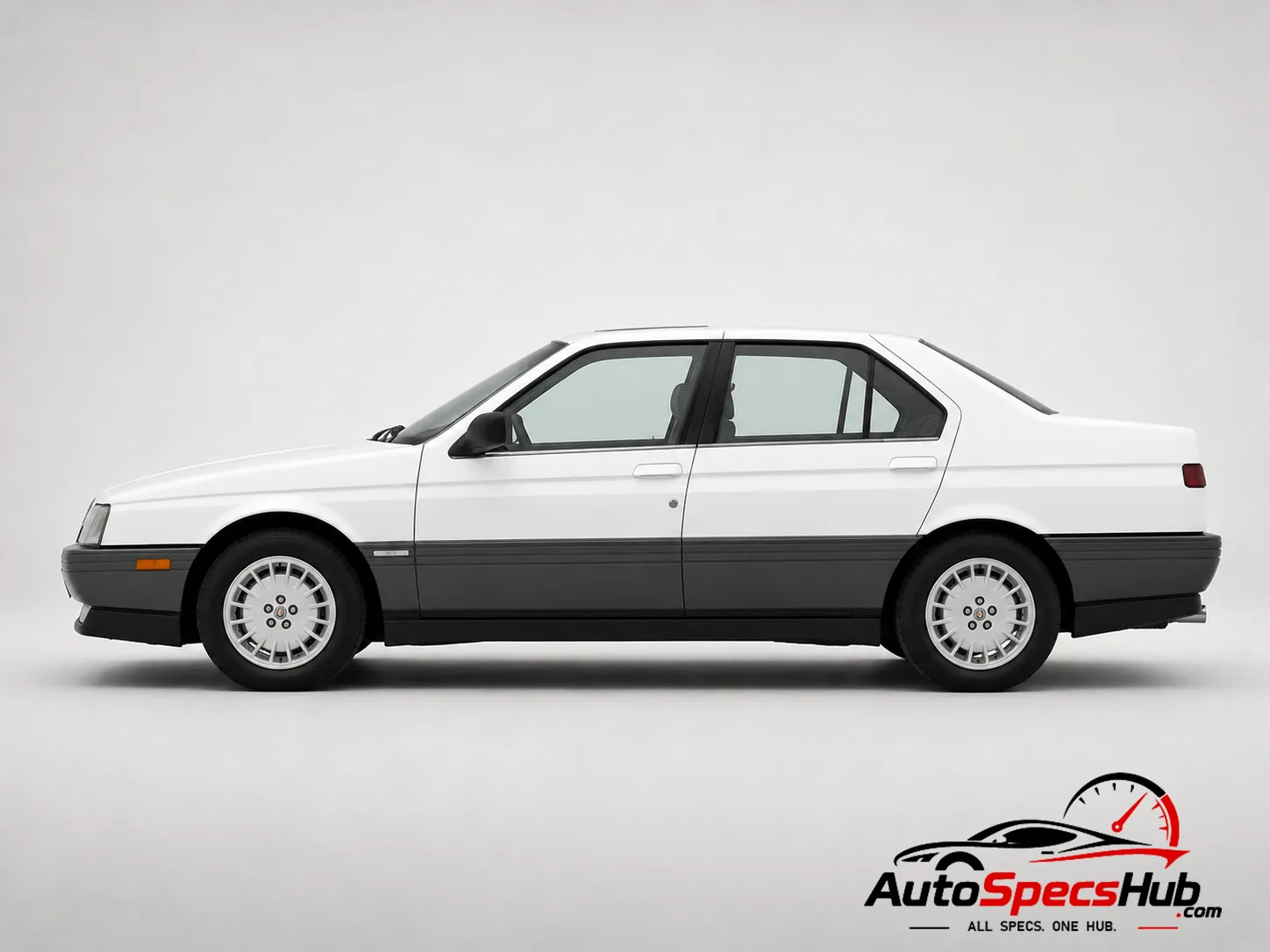 1989 Alfa Romeo 164 Super Twin Spark side profile