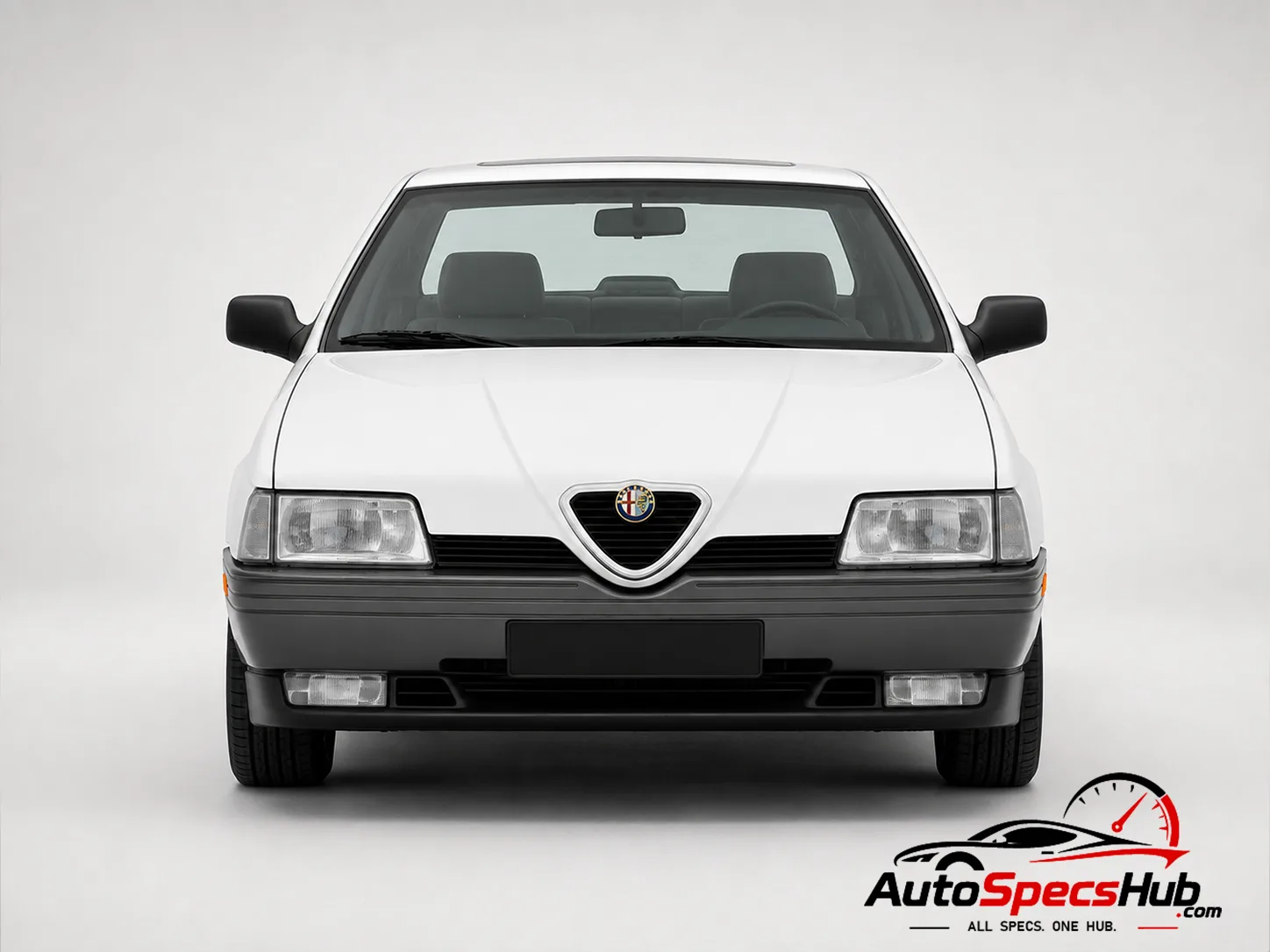 1989 Alfa Romeo 164 Super Twin Spark front view