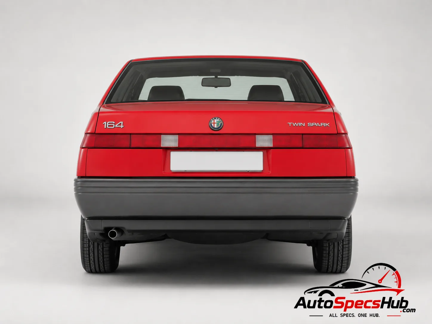 1991 Alfa Romeo 164 Super Twin Spark rear view