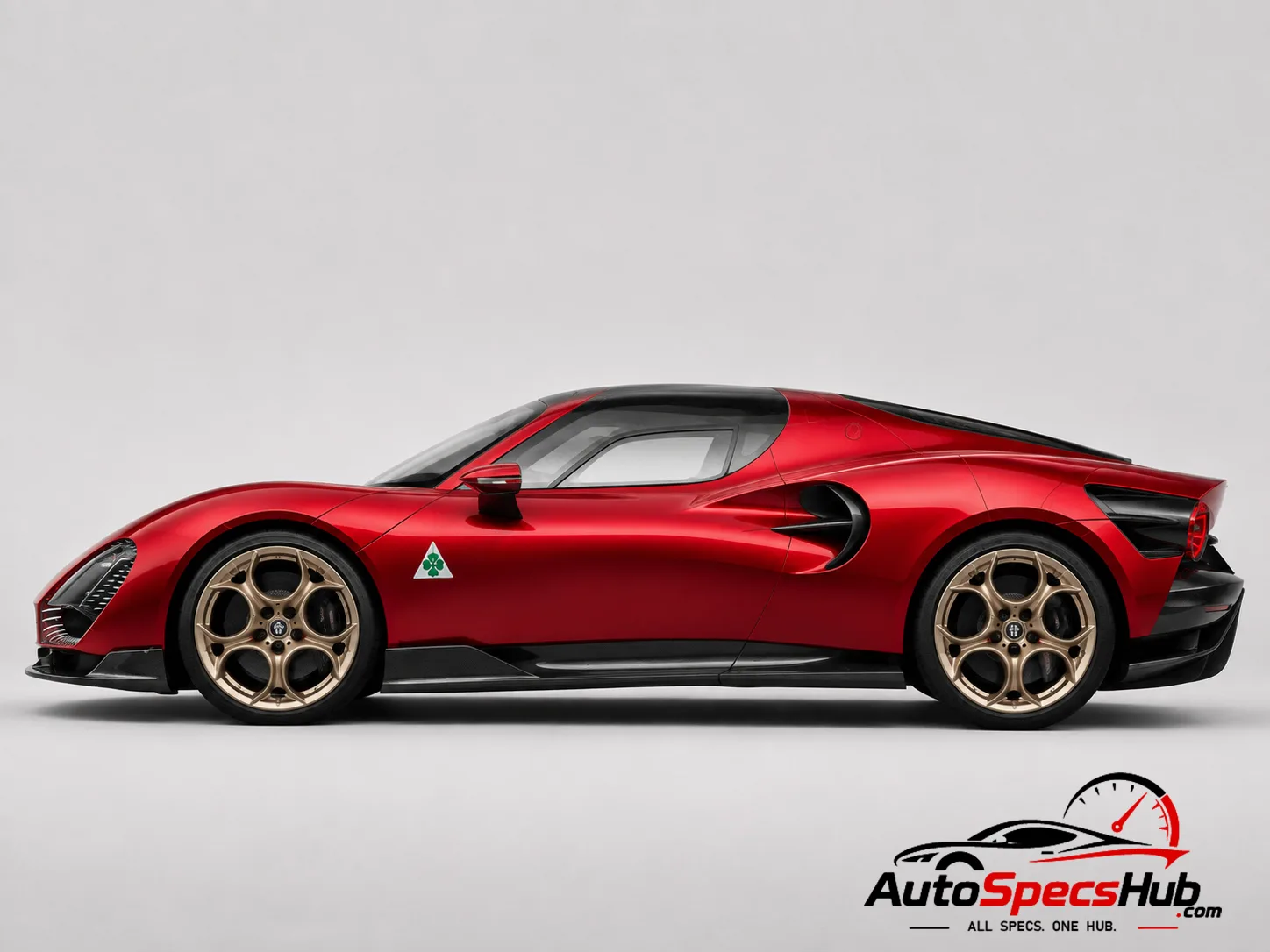 2024 Alfa Romeo 33 Stradale BEV side profile