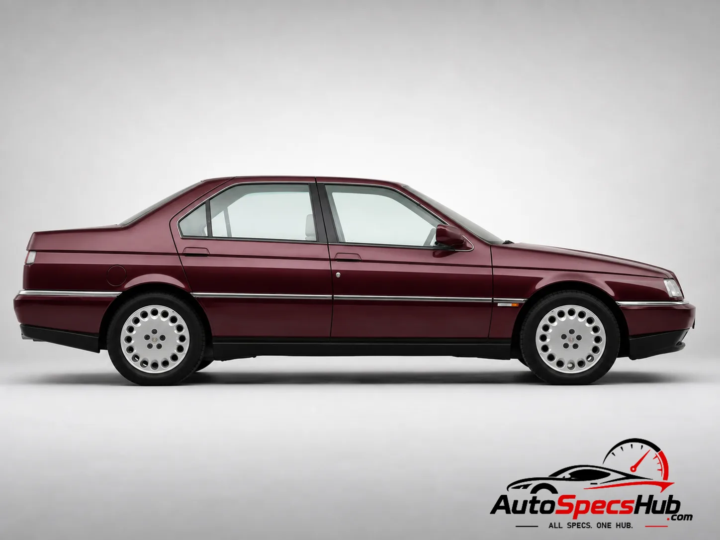 1993 Alfa Romeo 164 Super Twin Spark side profile