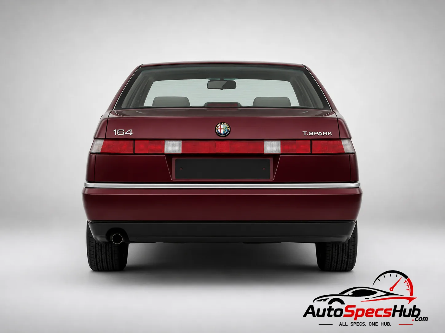 1993 Alfa Romeo 164 Super Twin Spark rear view