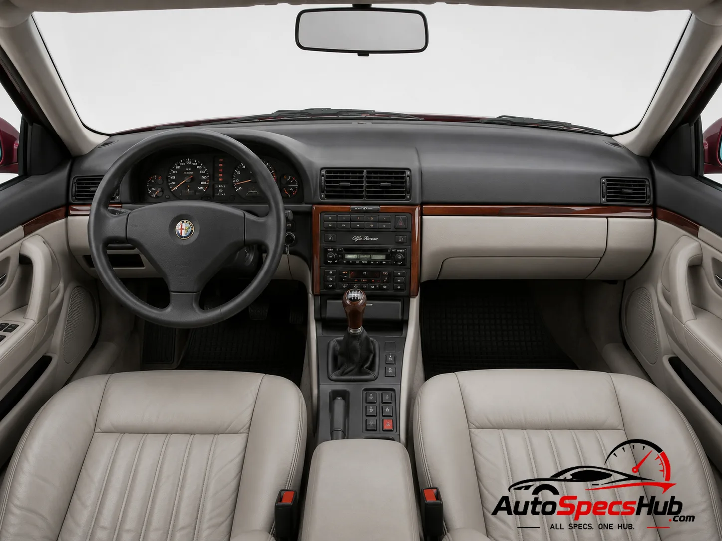 1993 Alfa Romeo 164 Super Twin Spark interior dashboard and front cabin