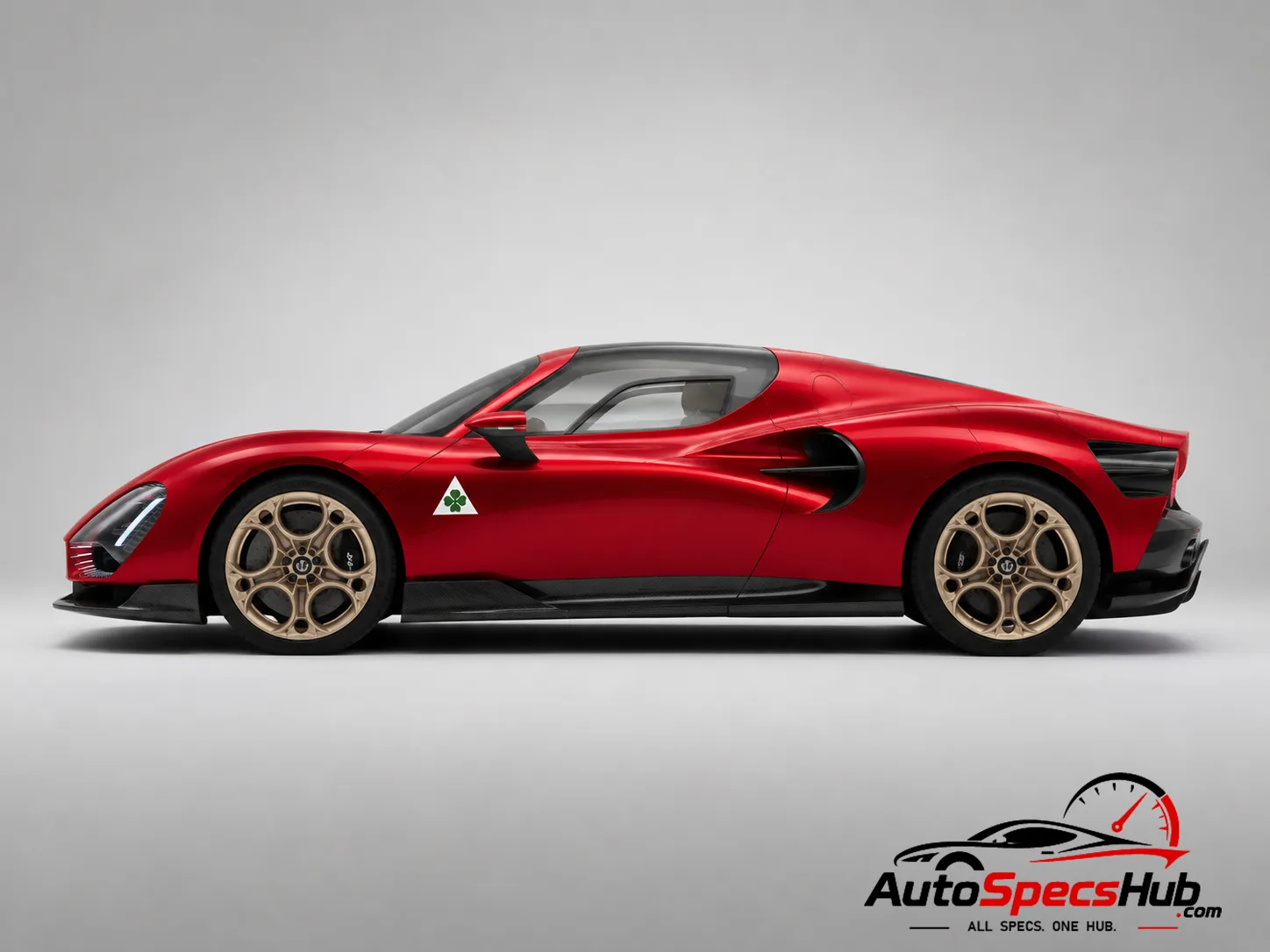 2024 Alfa Romeo 33 Stradale ICE side profile