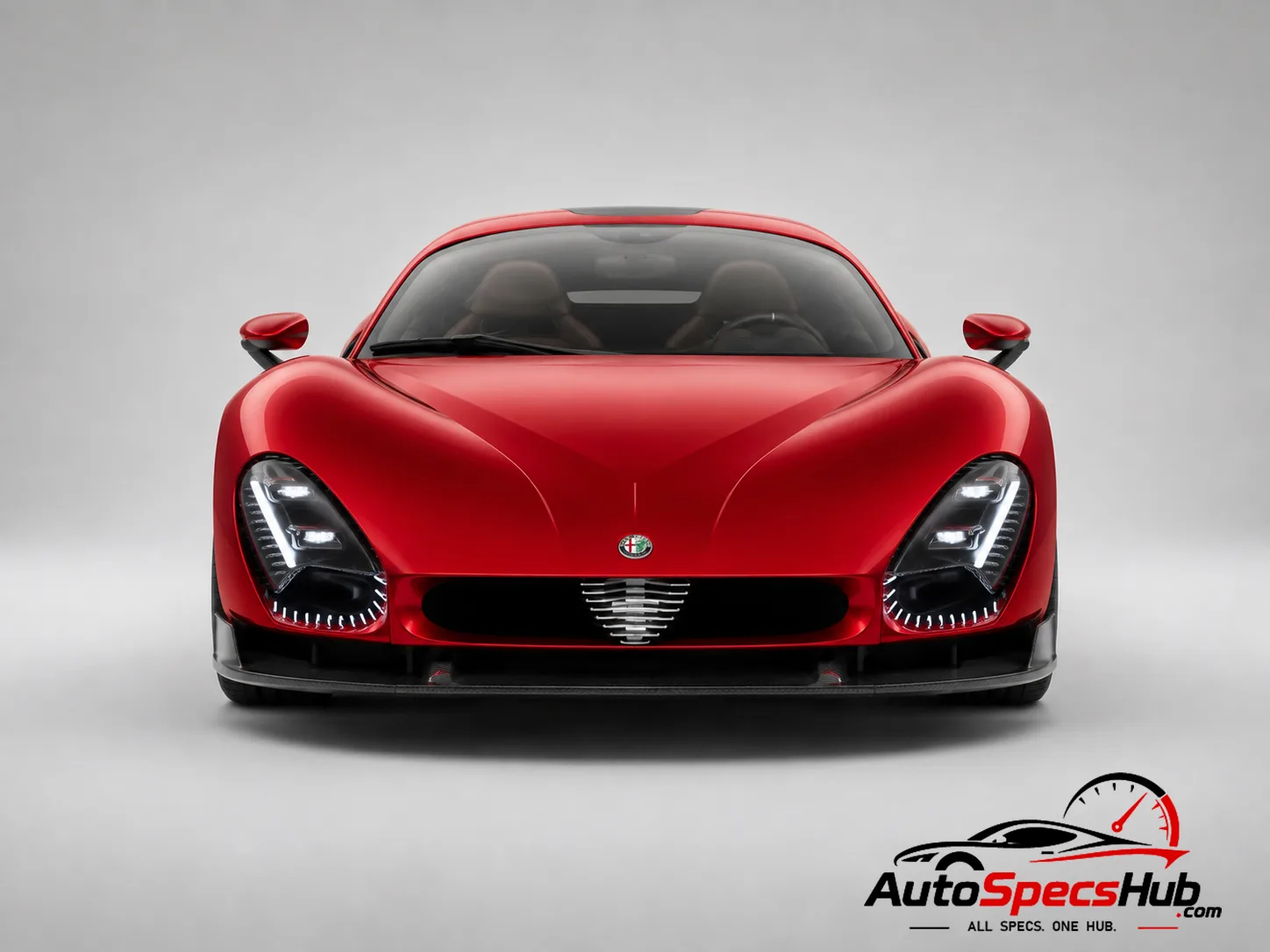 2024 Alfa Romeo 33 Stradale ICE front view