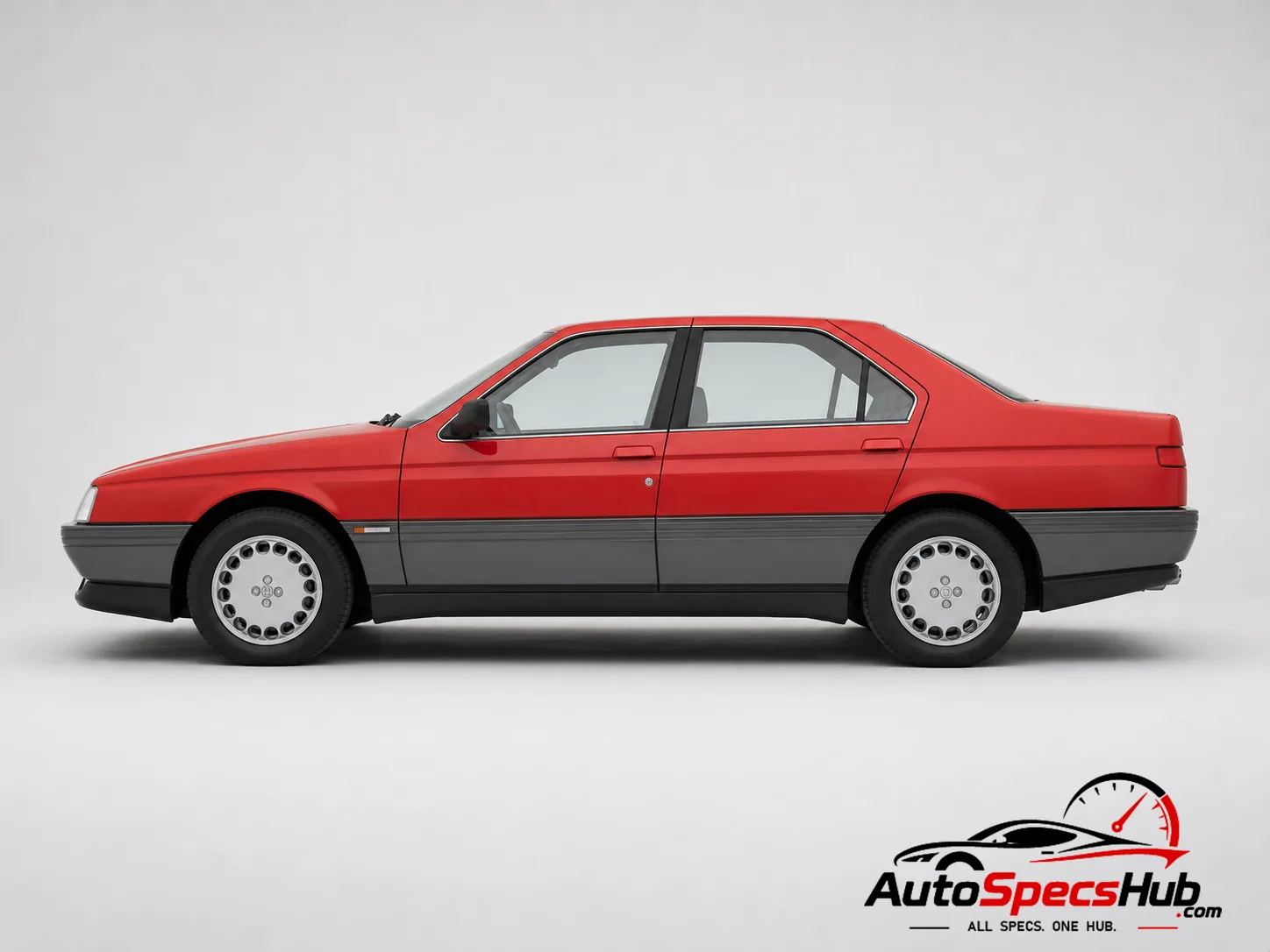 1989 Alfa Romeo 164 TD side profile