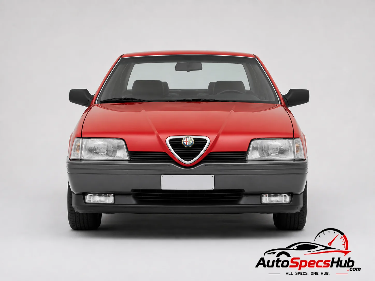 1989 Alfa Romeo 164 TD front view