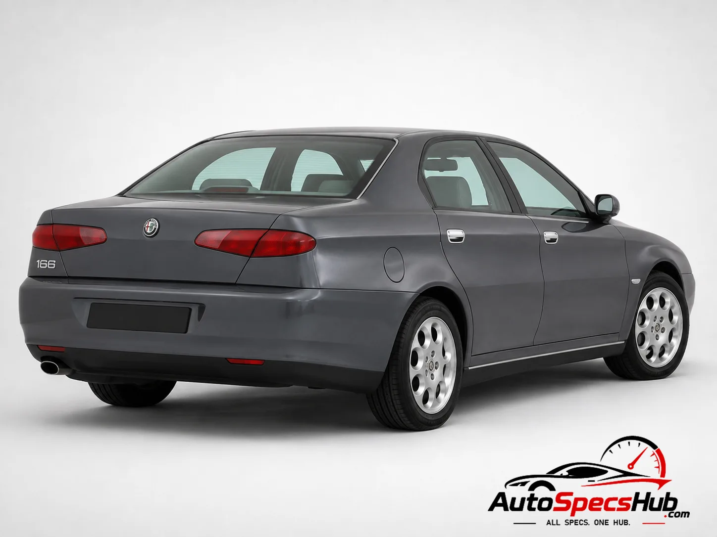 1999 Alfa Romeo 166 3.0 V6 24v Super rear three-quarter view