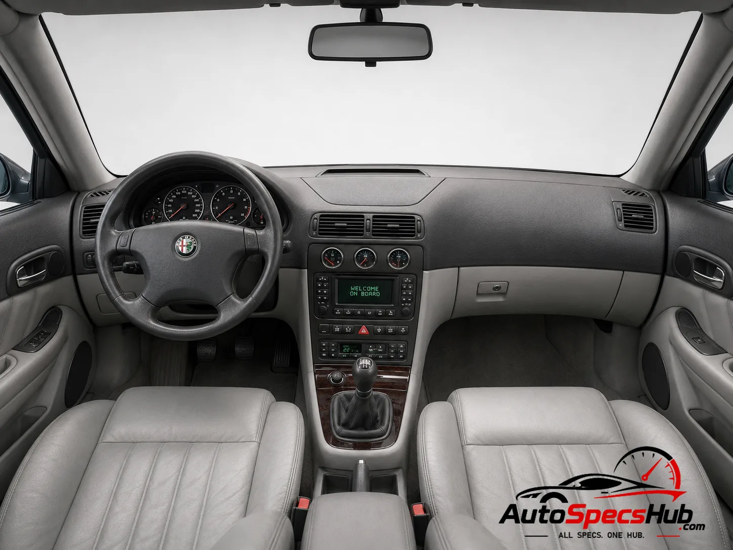 1999 Alfa Romeo 166 3.0 V6 24v Super interior dashboard and front cabin