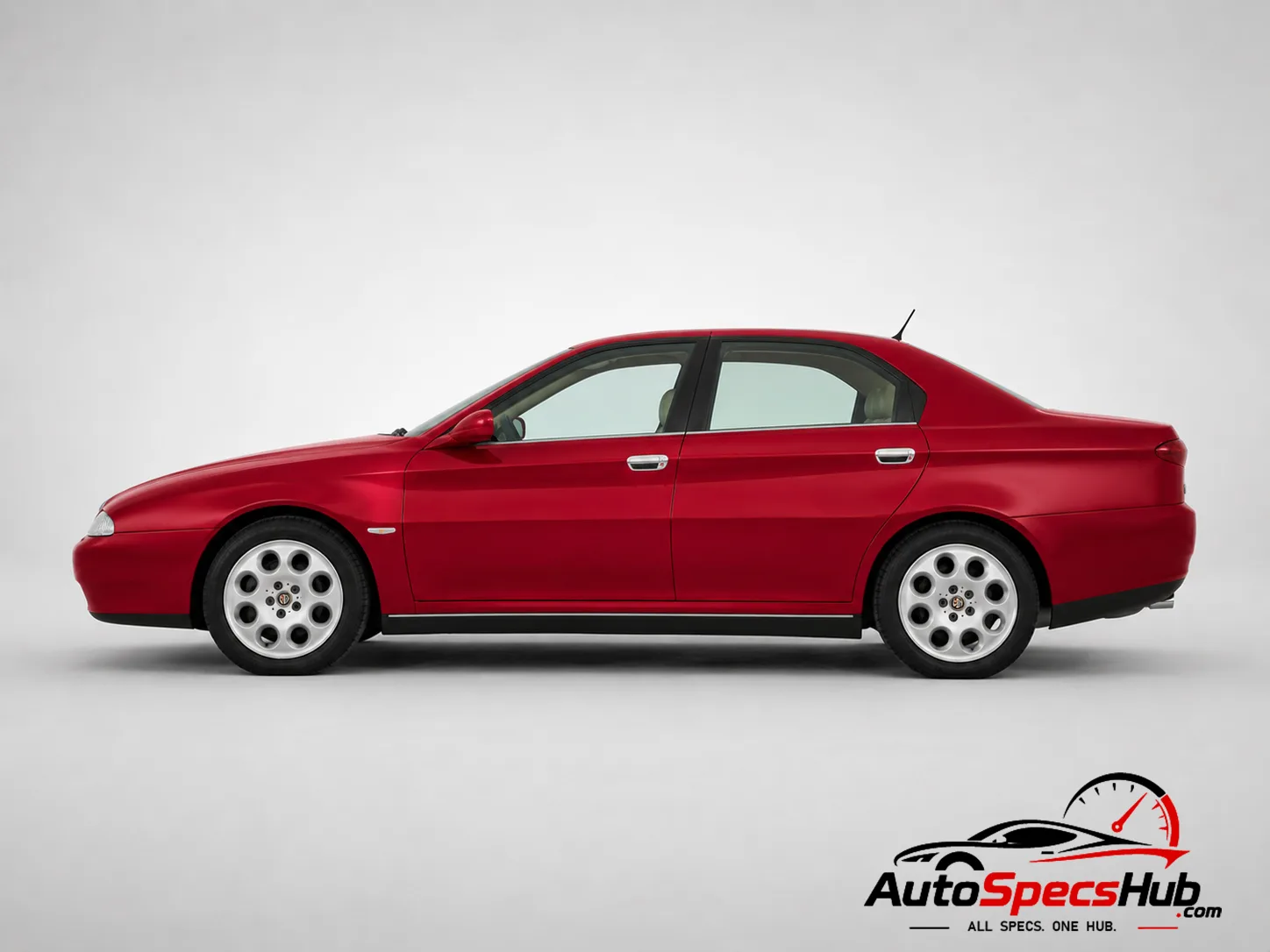 2001 Alfa Romeo 166 3.0 V6 24v side profile
