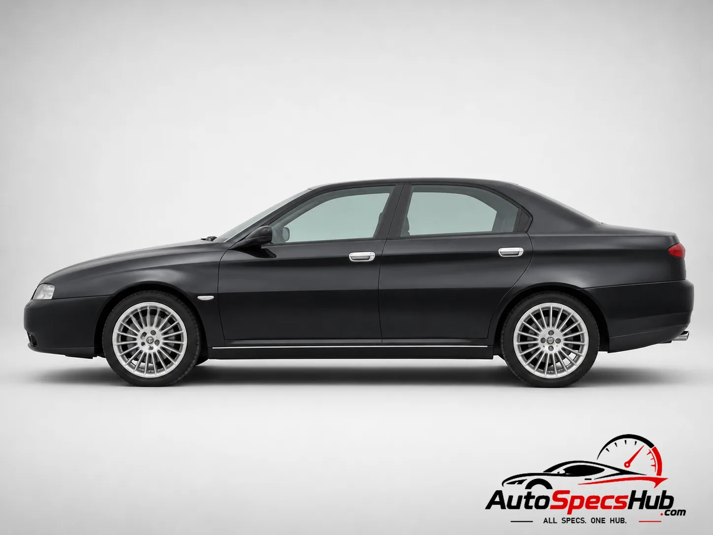 2004 Alfa Romeo 166 3.2 V6 24v side profile
