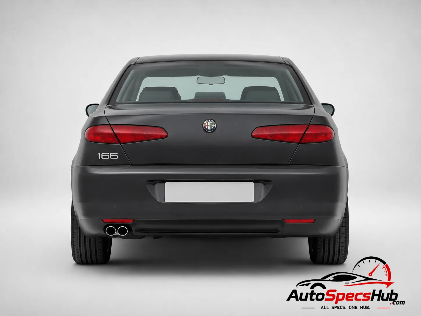 2004 Alfa Romeo 166 3.2 V6 24v rear view
