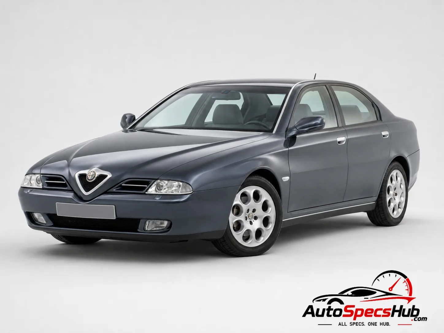 1999 Alfa Romeo 166 2.5 V6 24v front three-quarter view