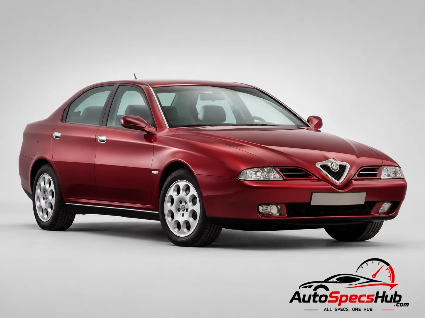 2001 Alfa Romeo 166 2.5 V6 24v front three-quarter view