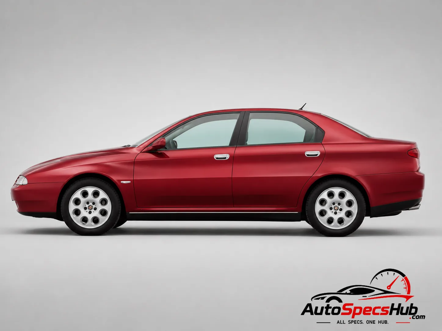 2001 Alfa Romeo 166 2.5 V6 24v side profile