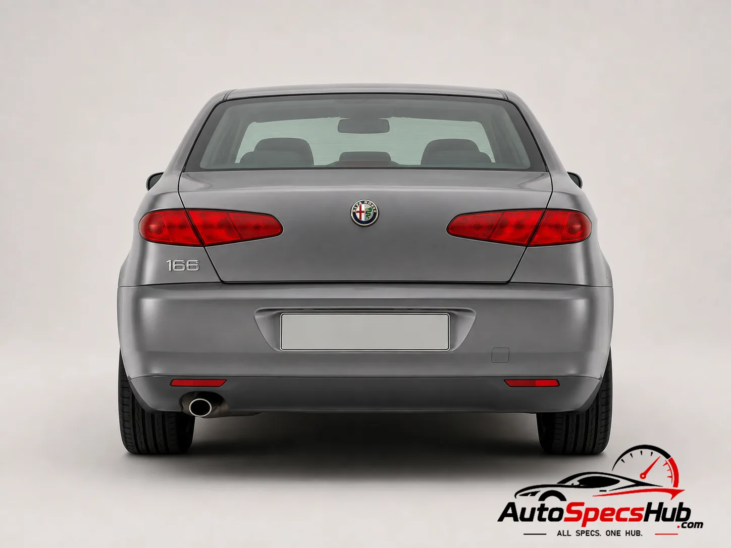 2006 Alfa Romeo 166 2.4 JTD 16v Multijet rear view