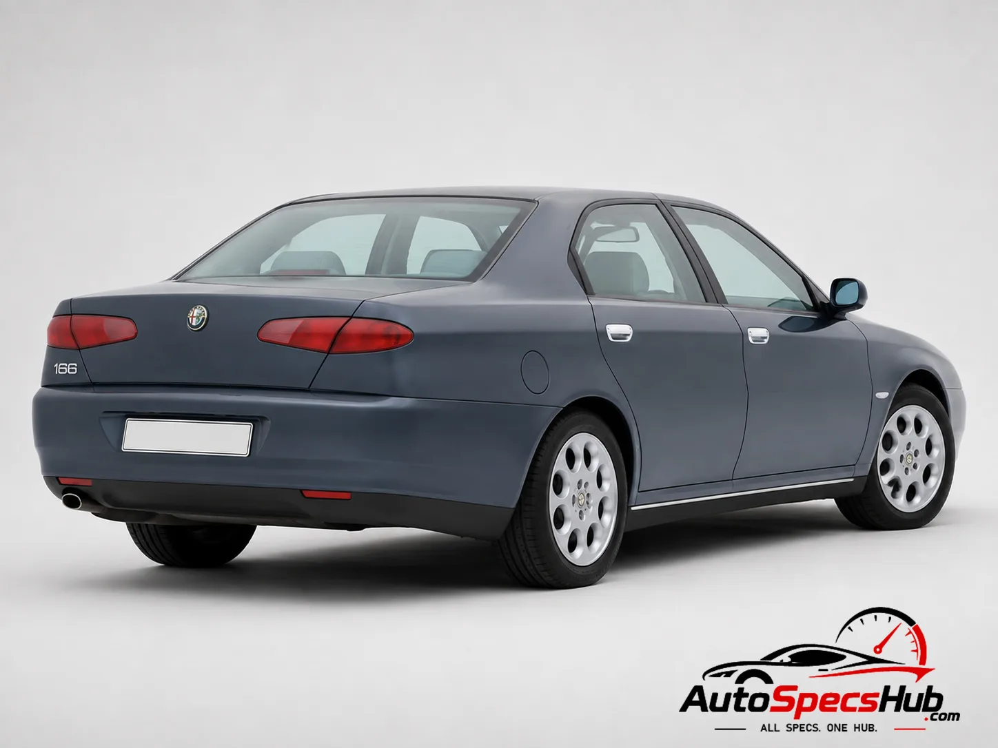 1999 Alfa Romeo 166 2.0 Twin Spark 16v rear three-quarter view