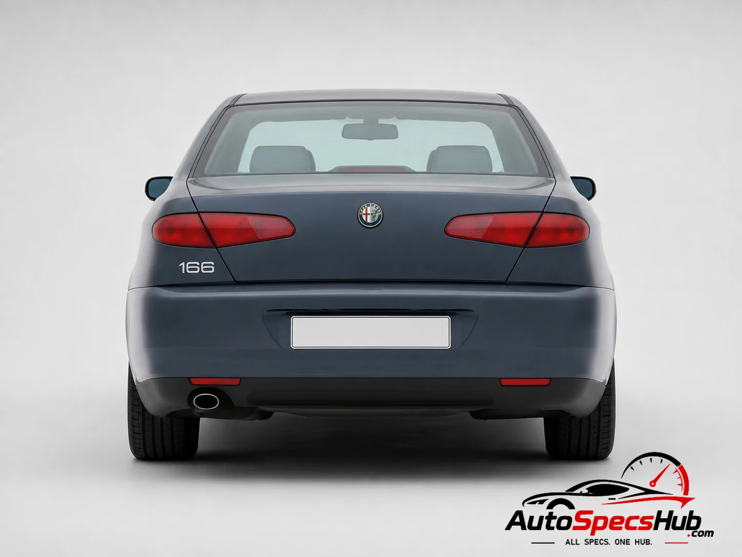 1999 Alfa Romeo 166 2.0 Twin Spark 16v rear view