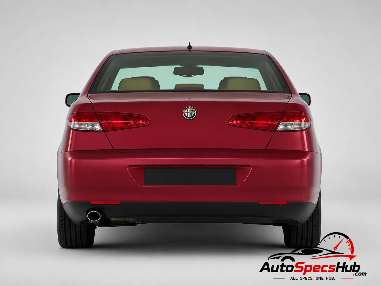 2001 Alfa Romeo 166 2.0 Twin Spark 16v rear view