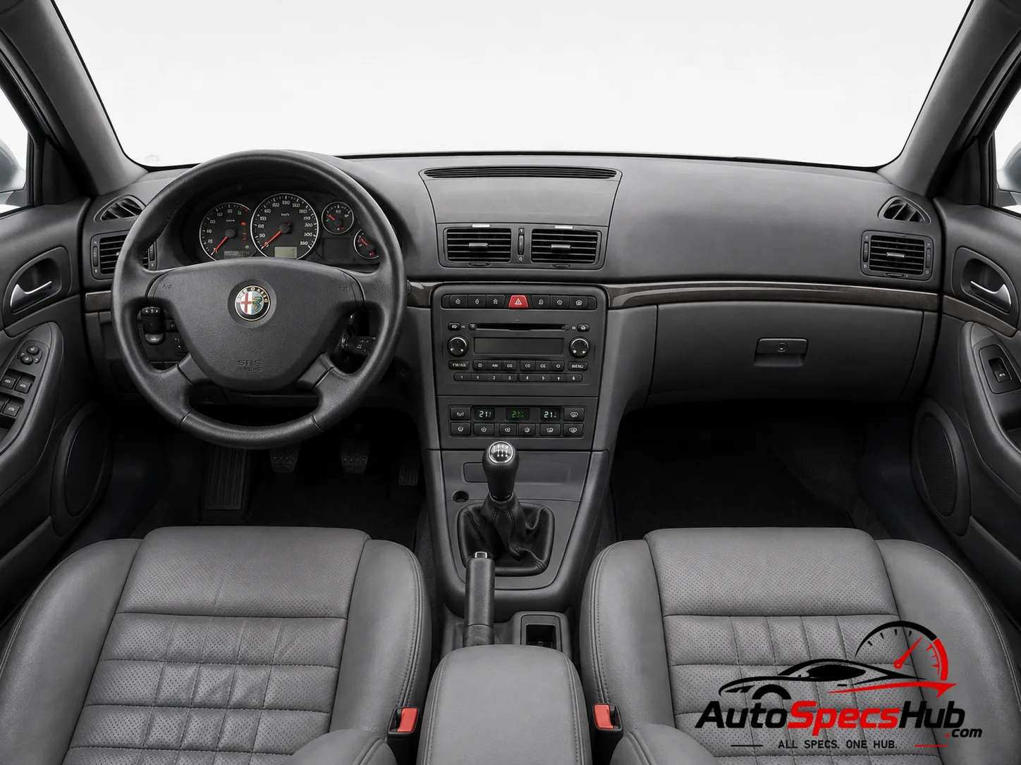1999 Alfa Romeo 166 2.4 JTD 8v interior dashboard view