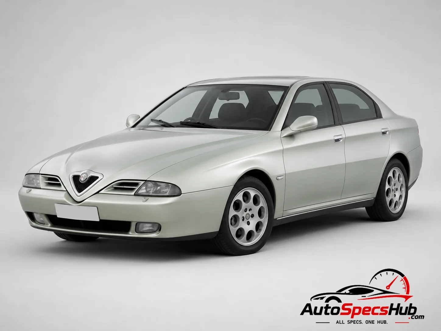 2001 Alfa Romeo 166 2.4 JTD 8v front three-quarter view