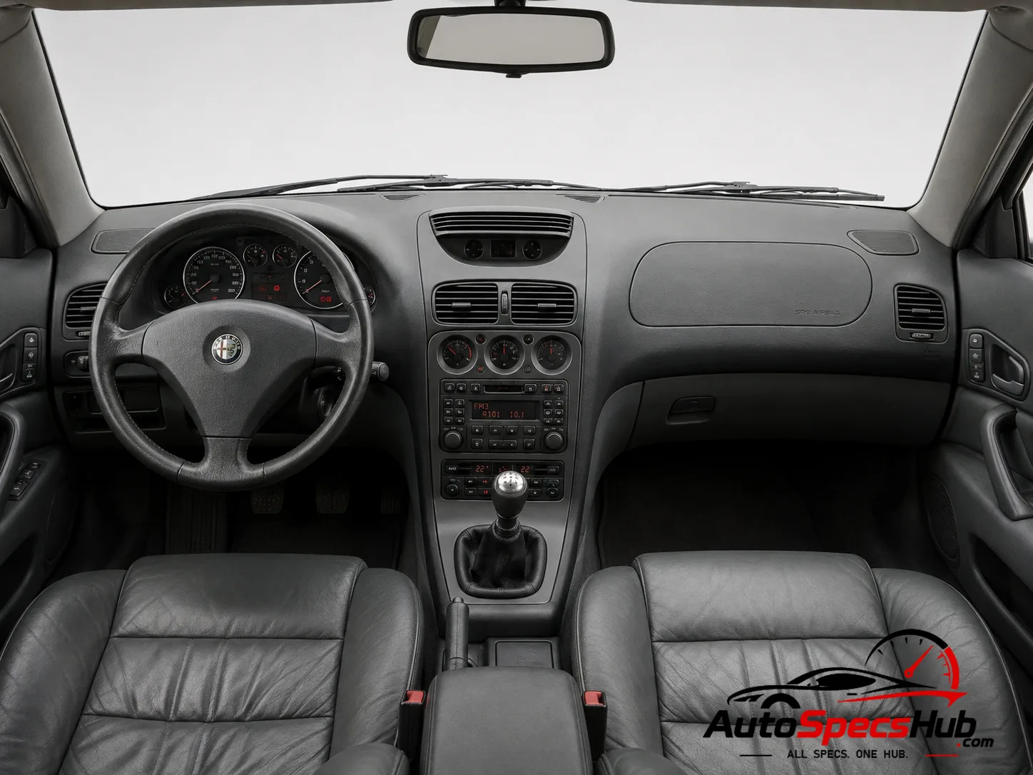 2001 Alfa Romeo 166 2.4 JTD 8v interior dashboard view