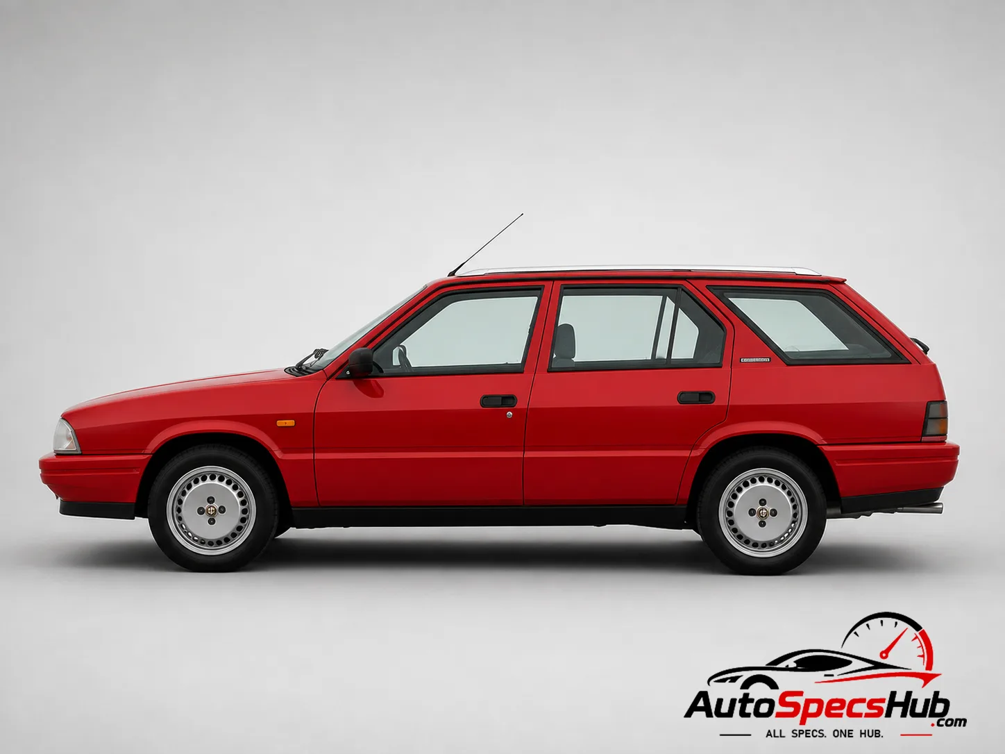 1987 Alfa Romeo 33 1.7 Quadrifoglio Verde side profile