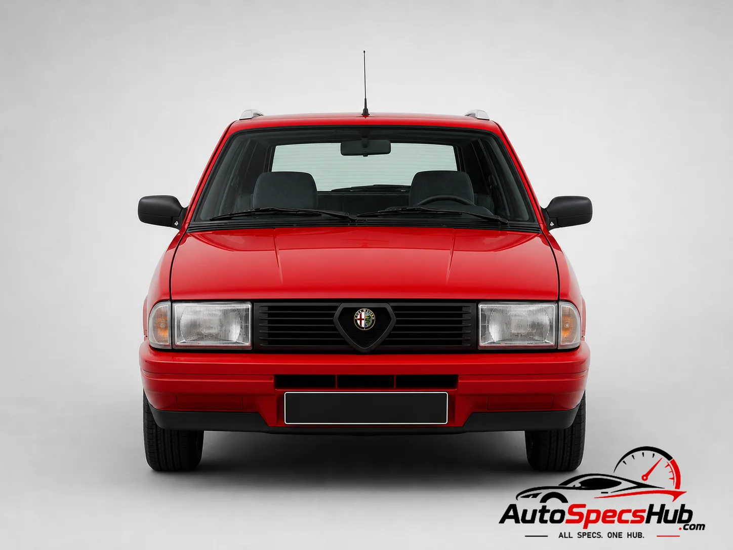 1987 Alfa Romeo 33 1.7 Quadrifoglio Verde front view