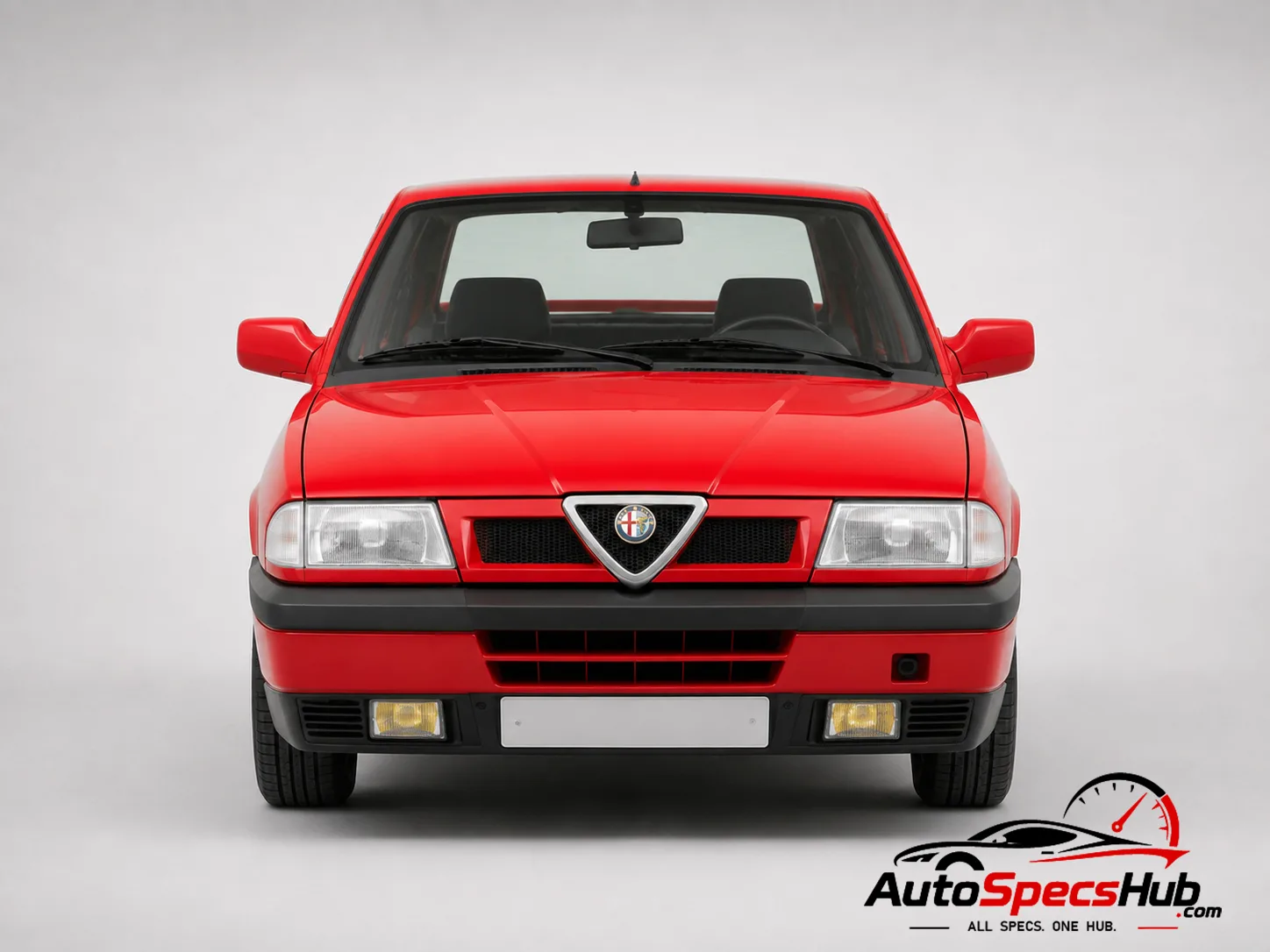 1989 Alfa Romeo 33 1.7 Quadrifoglio Verde front view