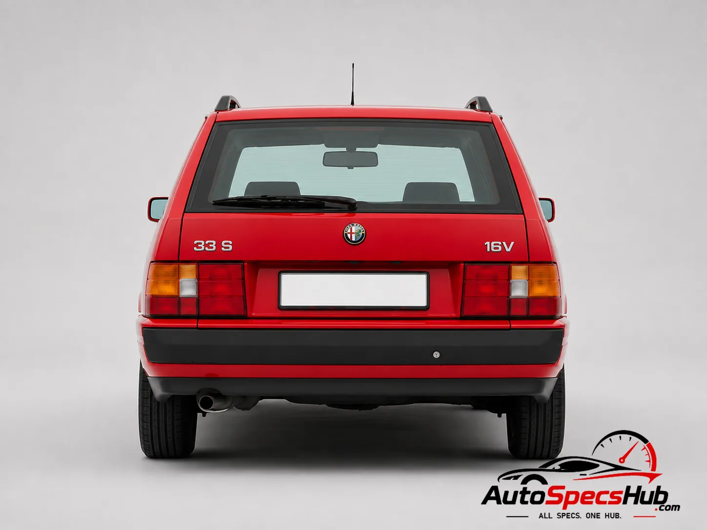 1991 Alfa Romeo 33 S 16v Permanent 4 rear view